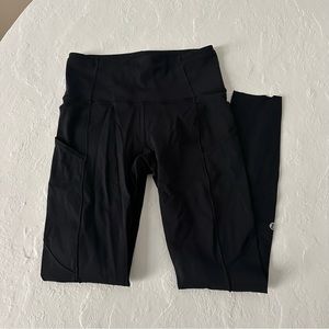 lululemon fast and free 7/8 leggings